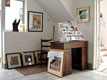 Regent Gallery display of prints
