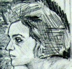 Kate in Wandsworth, Life Study, detail
